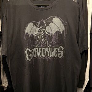 Disney Gargoyles Men's Black Tee